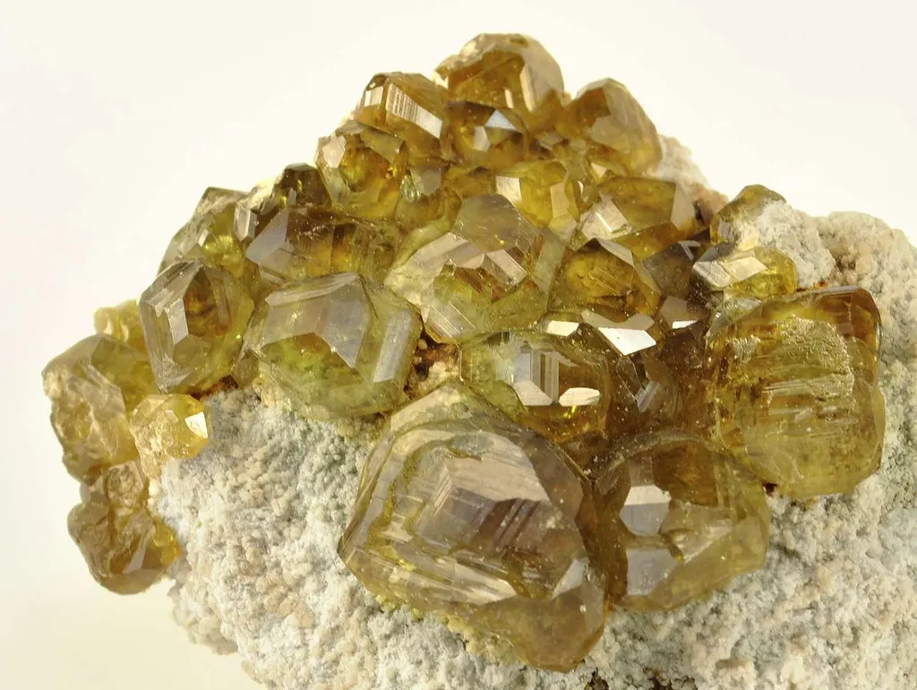 Andradite Var. Demantoid Garnet - image 2