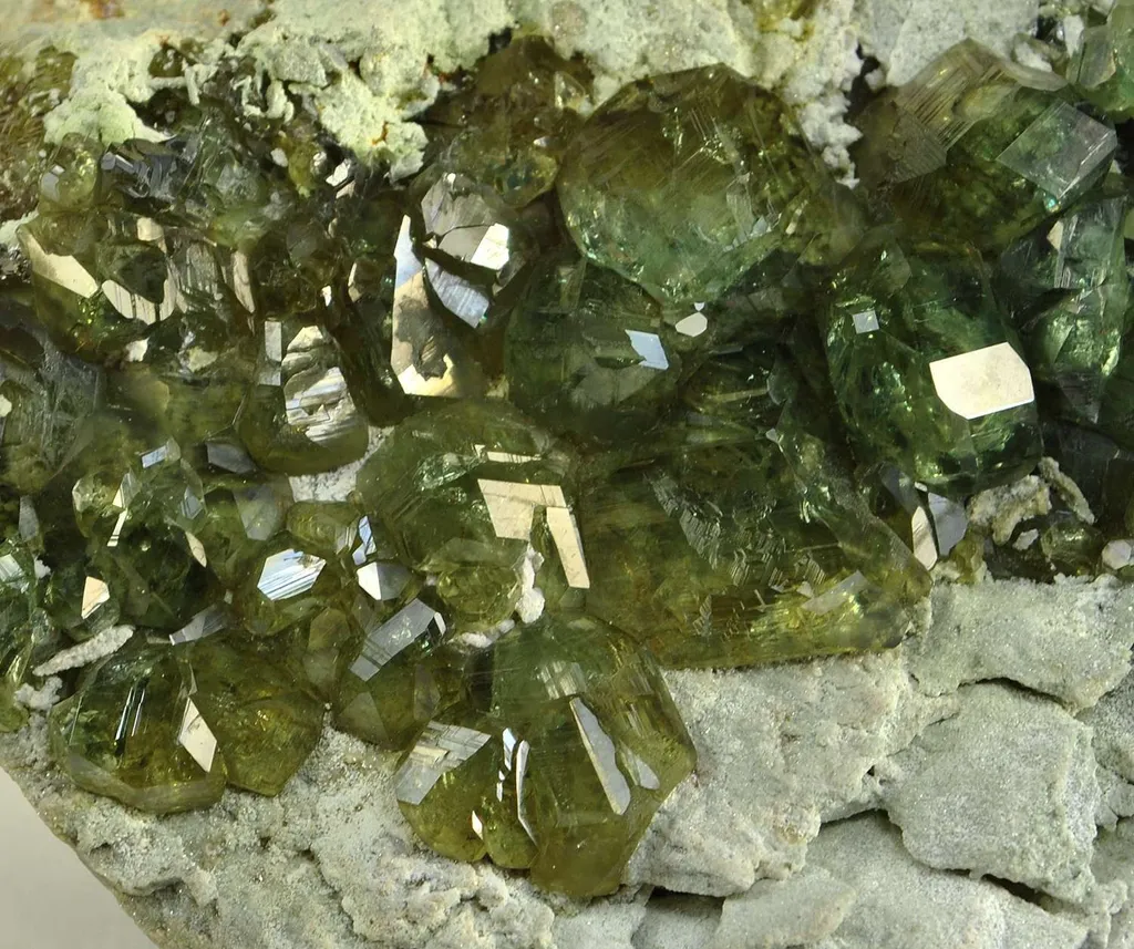 Andradite Var. Demantoid Garnet - image 3