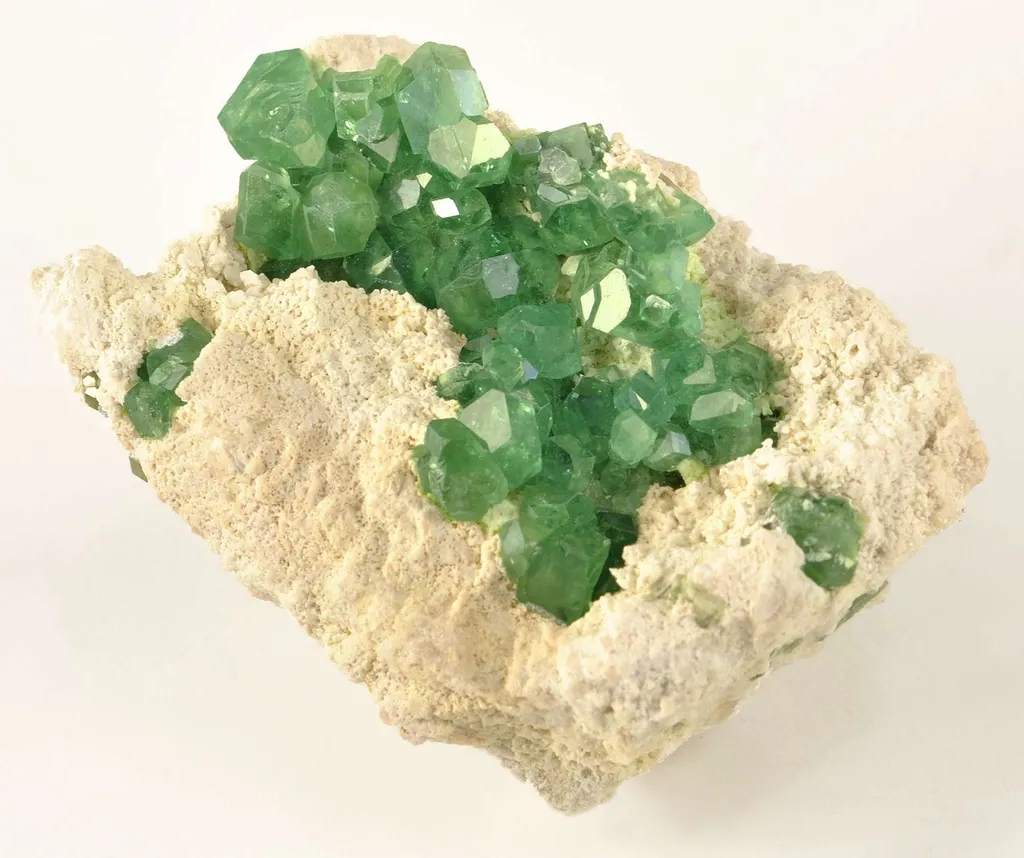Andradite Var. Demantoid Garnet image