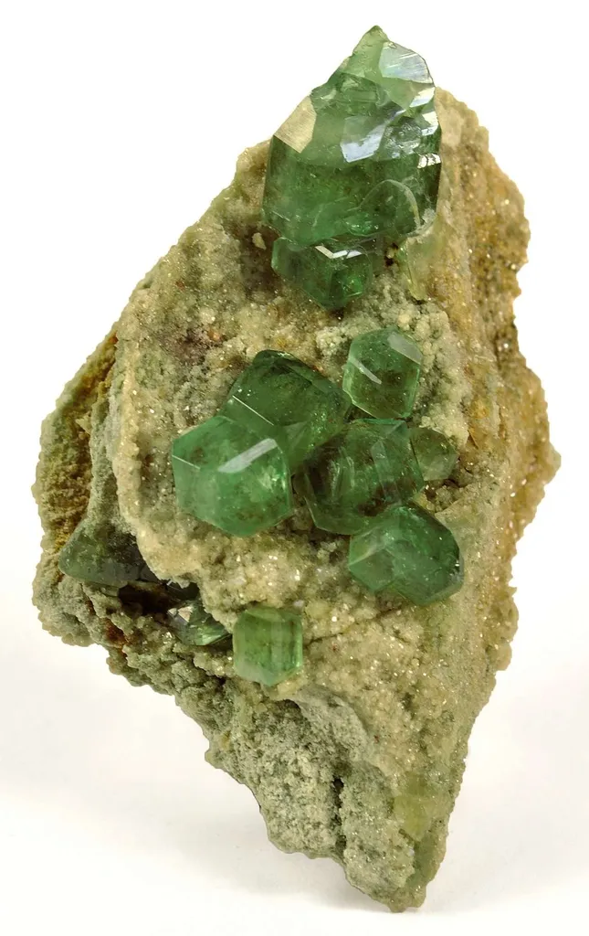 Andradite Var. Demantoid Garnet image