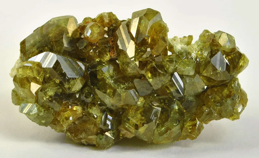 Andradite Var. Demantoid Garnet image