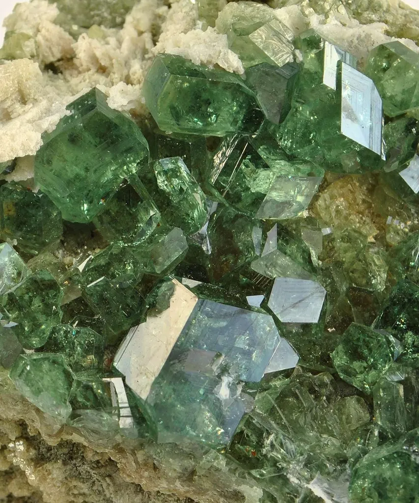 Andradite Var. Demantoid Garnet - image 3