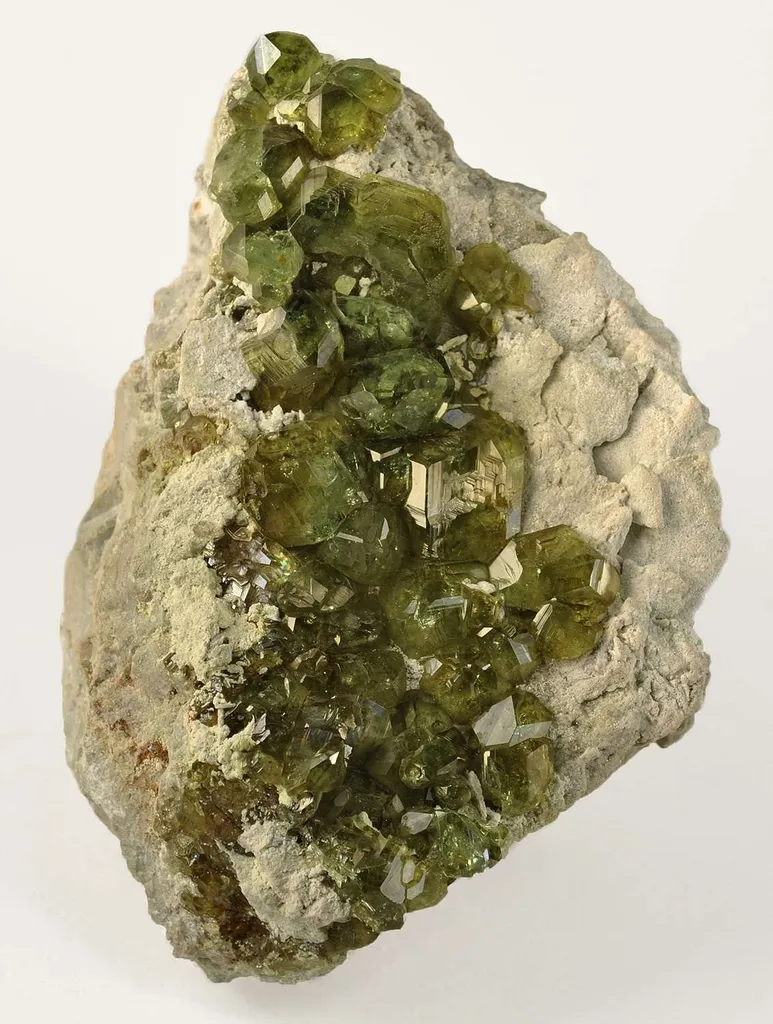 Andradite Var. Demantoid Garnet image