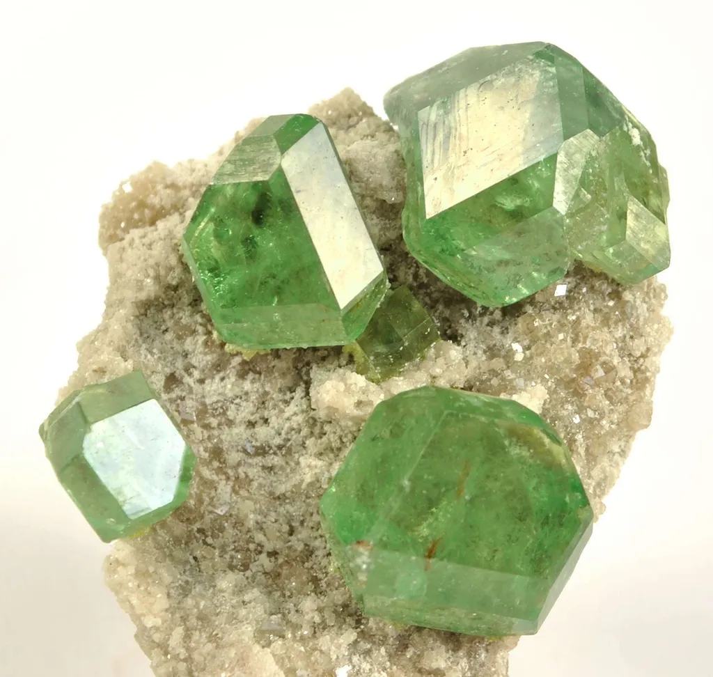 Andradite Var. Demantoid Garnet - image 2