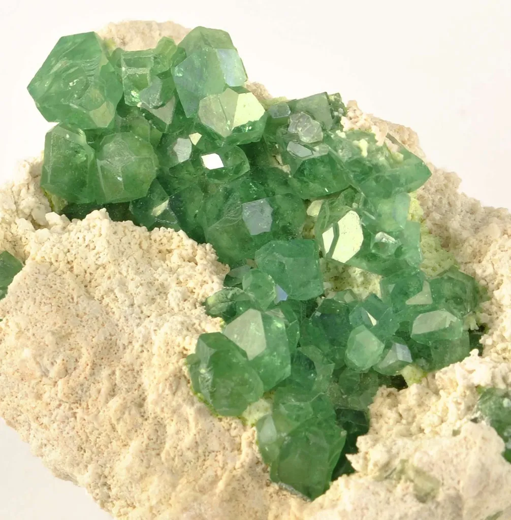 Andradite Var. Demantoid Garnet - image 2