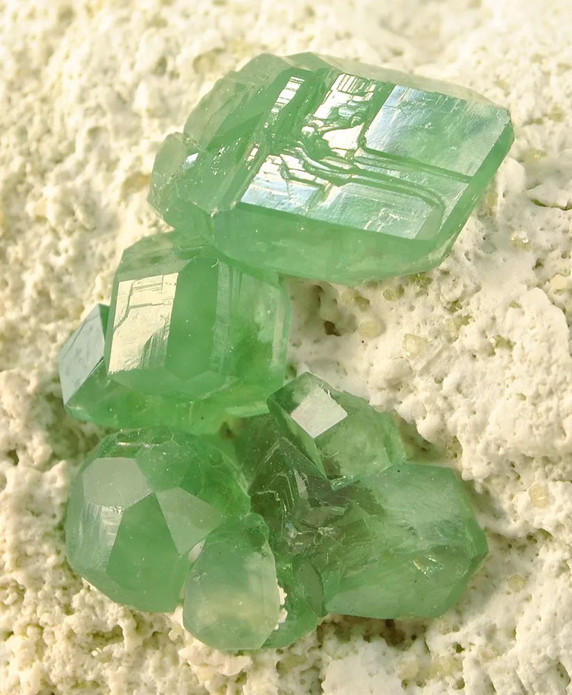 Andradite Var. Demantoid Garnet image