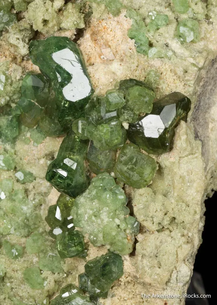 Andradite Var. Demantoid Garnet - image 3