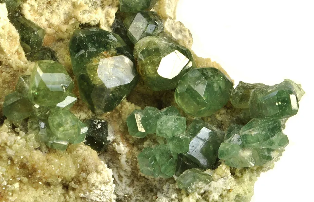 Andradite Var. Demantoid Garnet - image 2