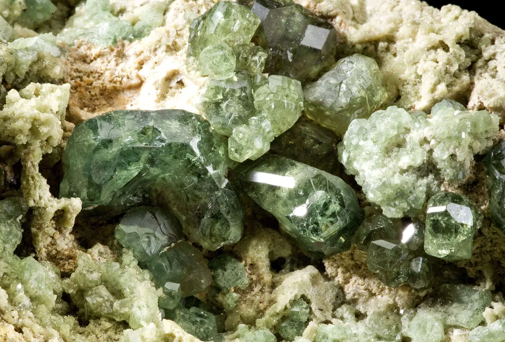 Andradite Var. Demantoid Garnet - image 5