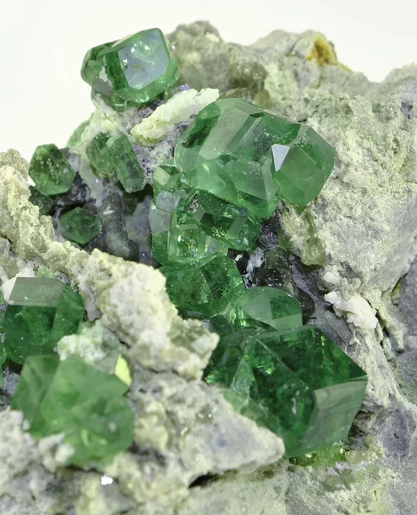 Andradite Var. Demantoid Garnet - image 2