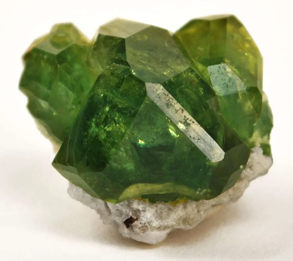 Andradite Var. Demantoid Garnet image