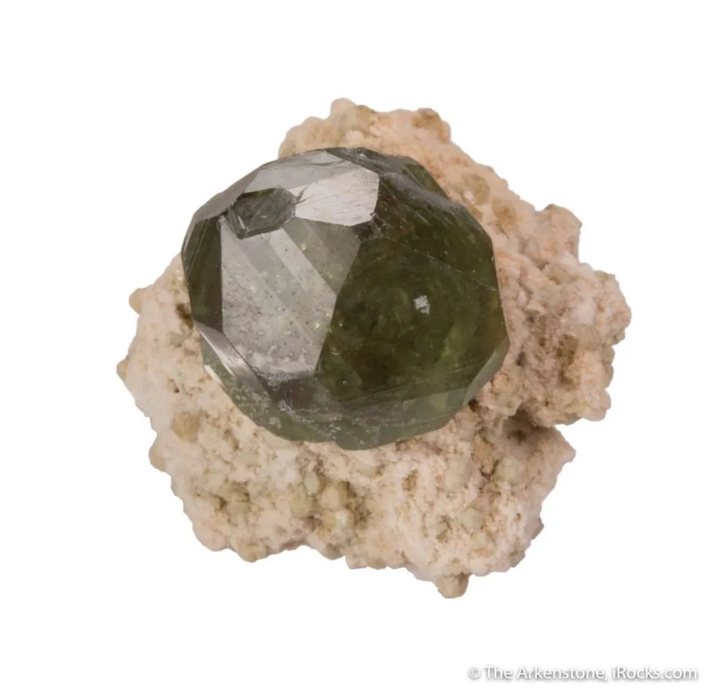 Andradite Var. Demantoid Garnet image