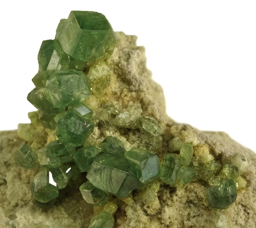 Andradite Var. Demantoid Garnet - image 4