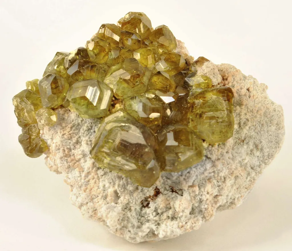 Andradite Var. Demantoid Garnet image