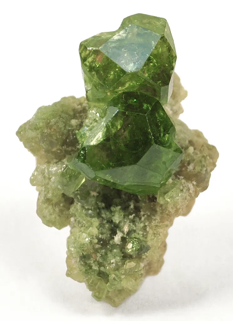 Andradite Var. Demantoid Garnet image