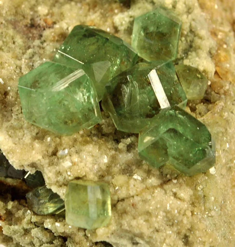 Andradite Var. Demantoid Garnet - image 2