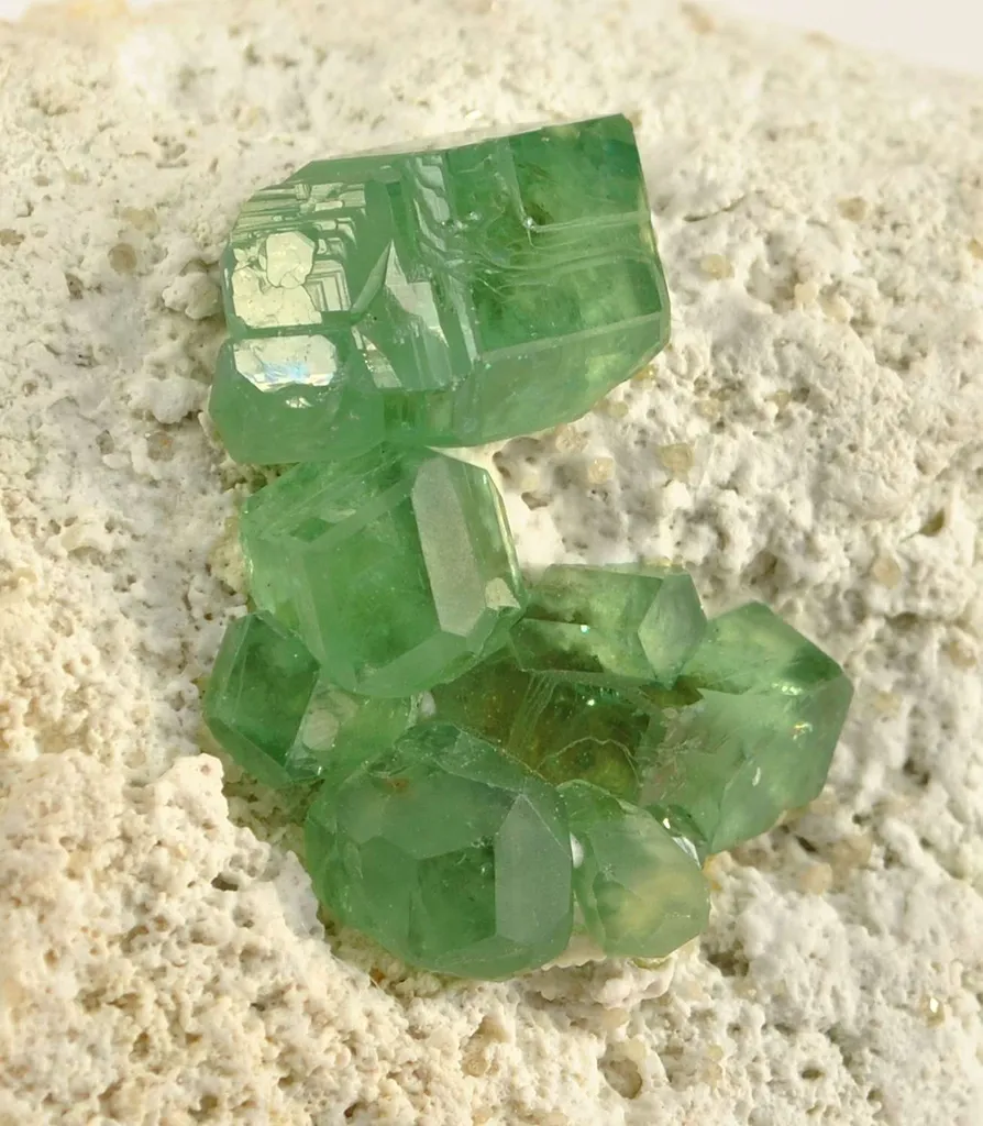 Andradite Var. Demantoid Garnet - image 3