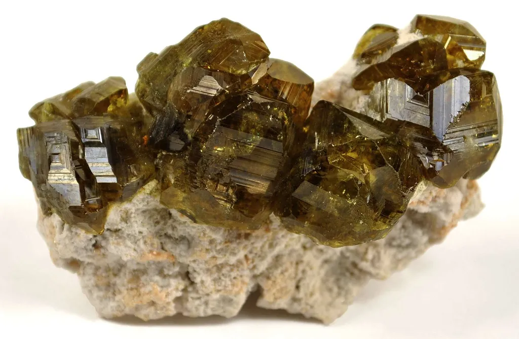 Andradite Var. Demantoid Garnet - image 2