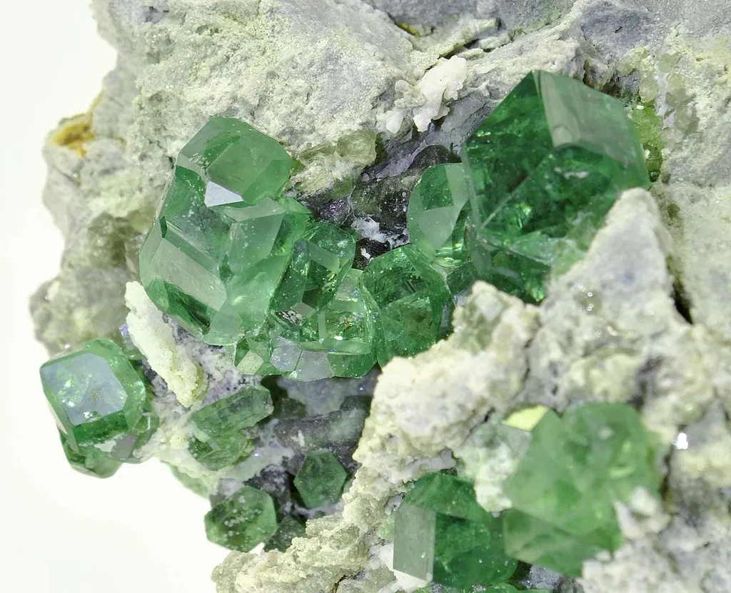 Andradite Var. Demantoid Garnet - image 3