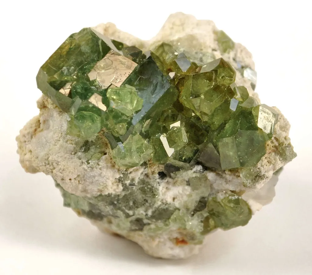 Andradite Var. Demantoid Garnet - image 2