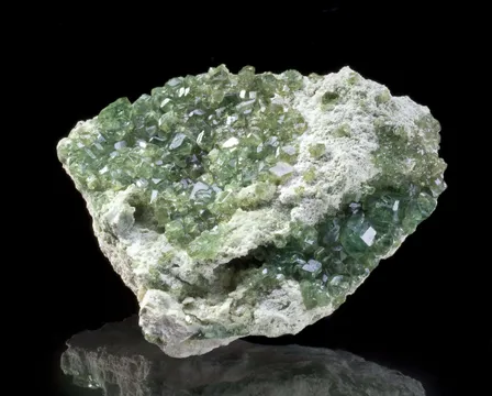 Andradite Var. Demantoid Garnet