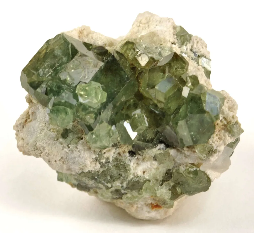 Andradite Var. Demantoid Garnet image
