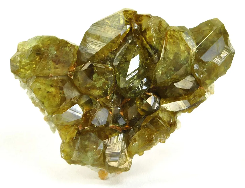 Andradite Var. Demantoid Garnet image