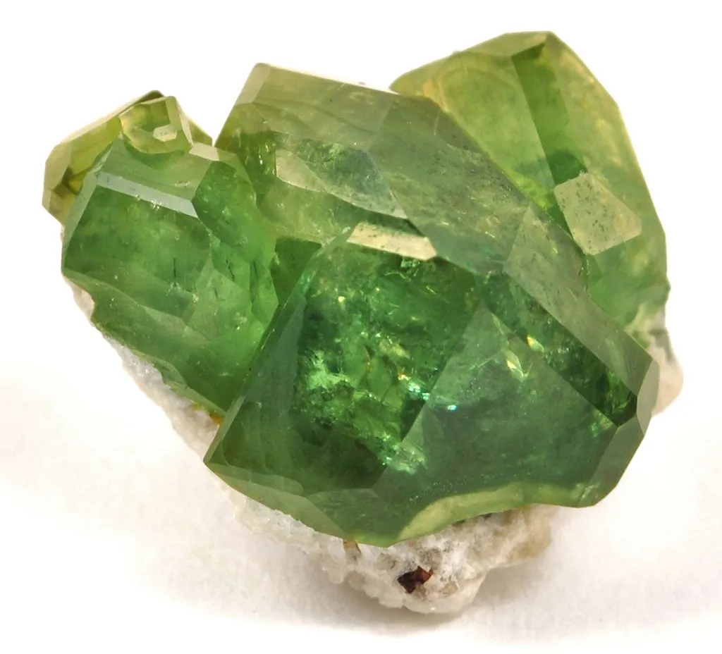 Andradite Var. Demantoid Garnet - image 3