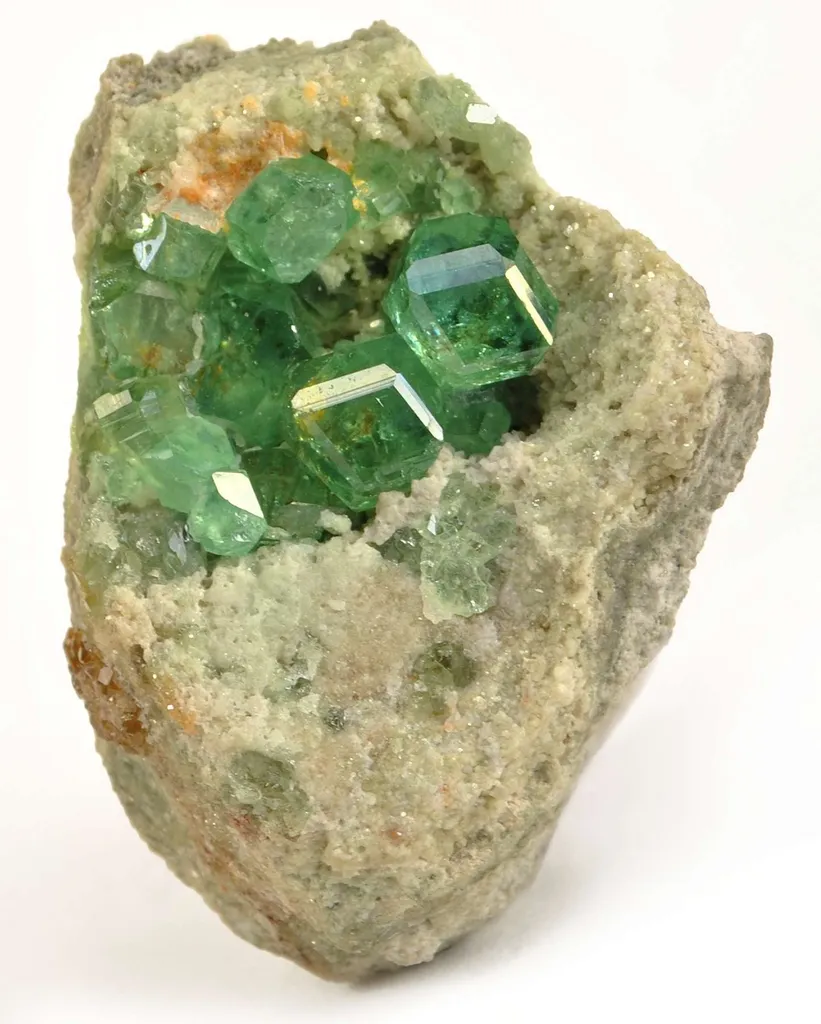 Andradite Var. Demantoid Garnet image
