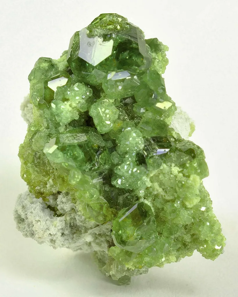 Andradite Var. Demantoid Garnet image