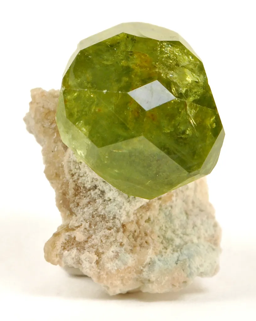 Andradite Var. Demantoid Garnet image