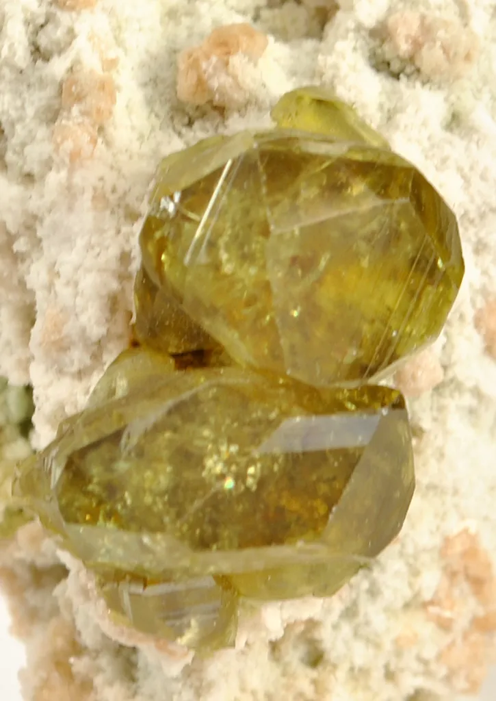 Andradite Var. Demantoid Garnet With Andradite - image 2