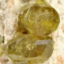 Andradite Var. Demantoid Garnet With Andradite - image 2