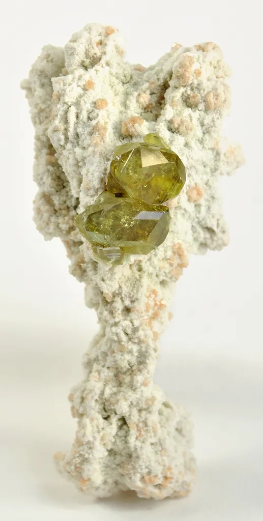 Andradite Var. Demantoid Garnet With Andradite image