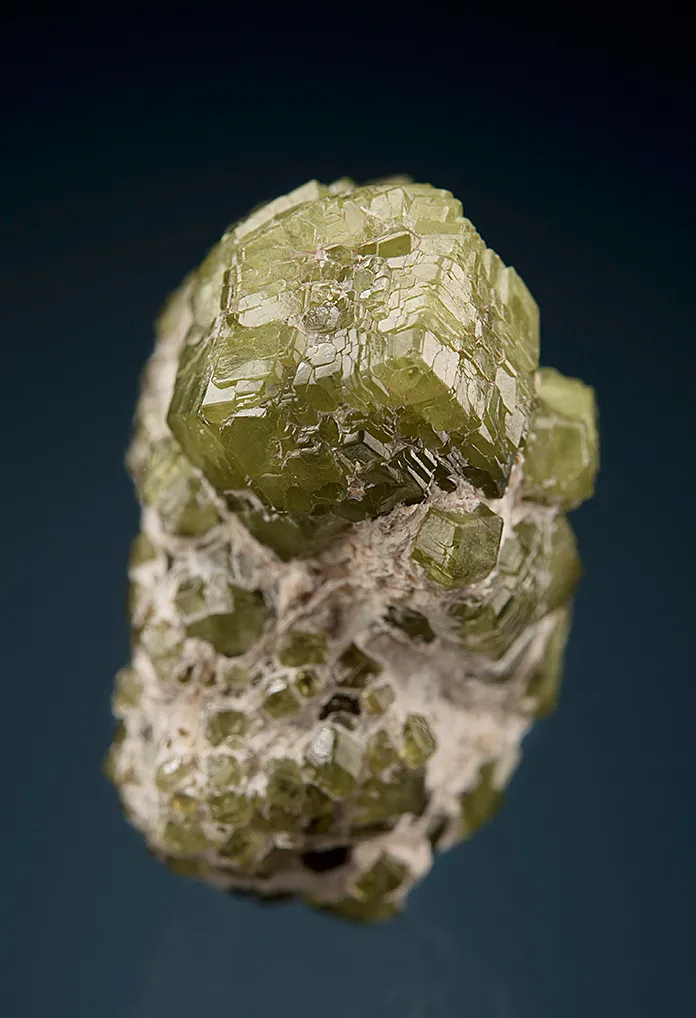 Andradite var. Demantoid (repaired) - image 3