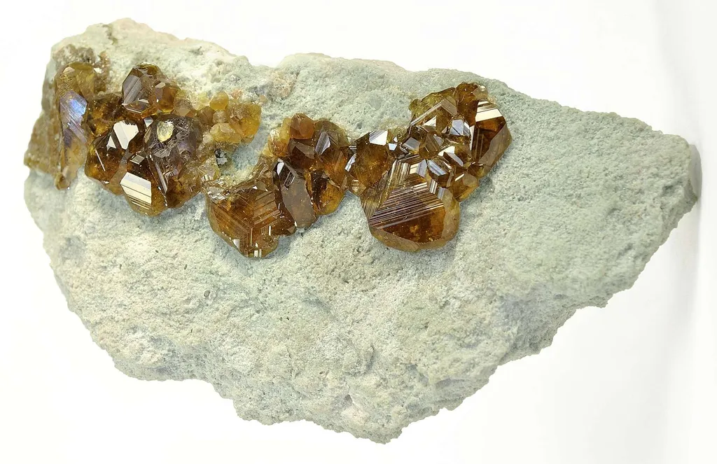 Andradite Var. Topazolite Garnet image