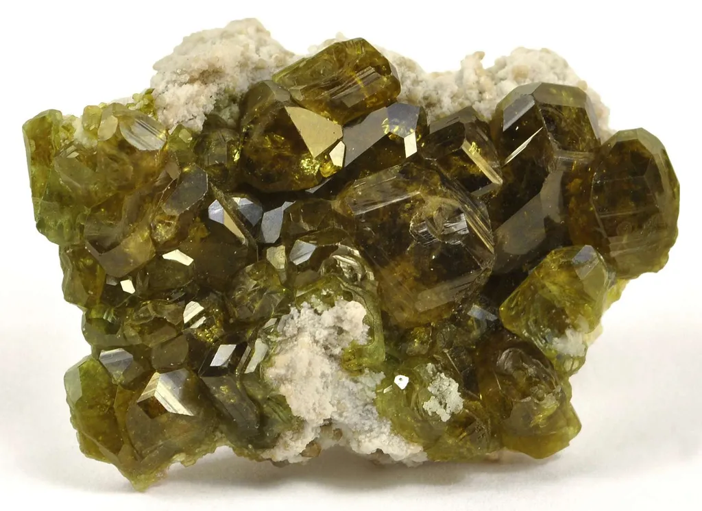 Andradite Var. Topazolite Garnet image