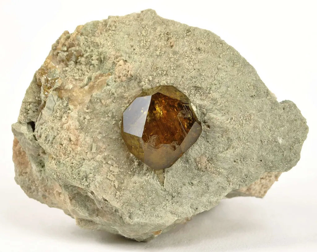 Andradite Var. Topazolite Garnet image