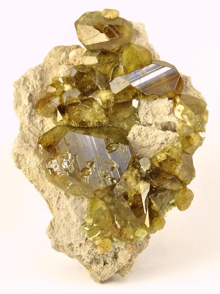 Andradite Var. Topazolite Garnet image