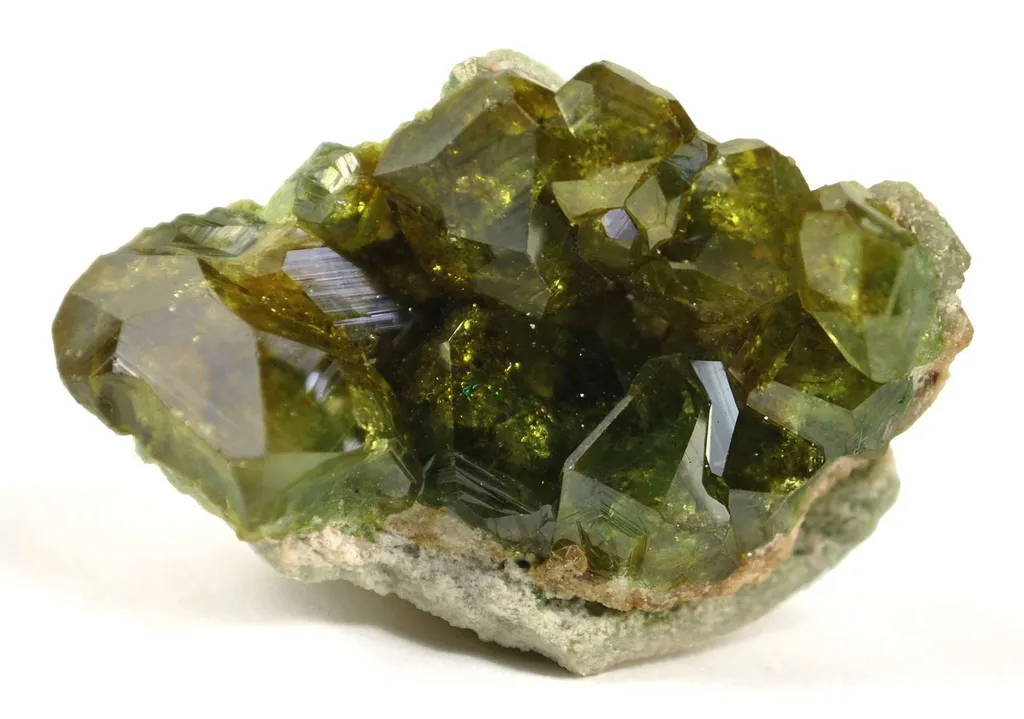 Andradite Var. Topazolite Garnet - image 2