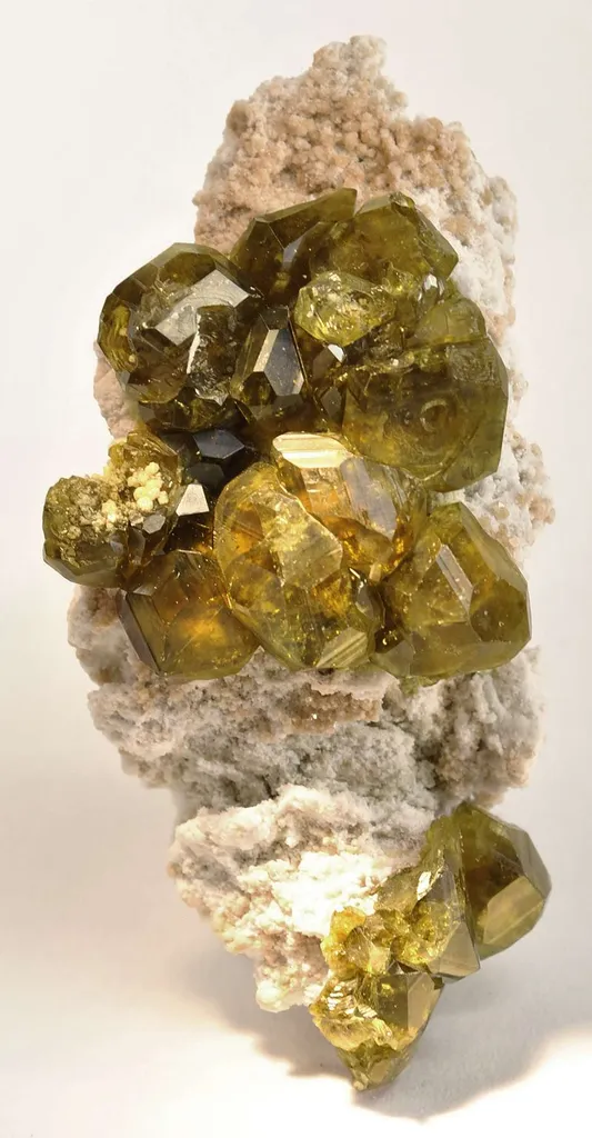 Andradite Var. Topazolite Garnet image