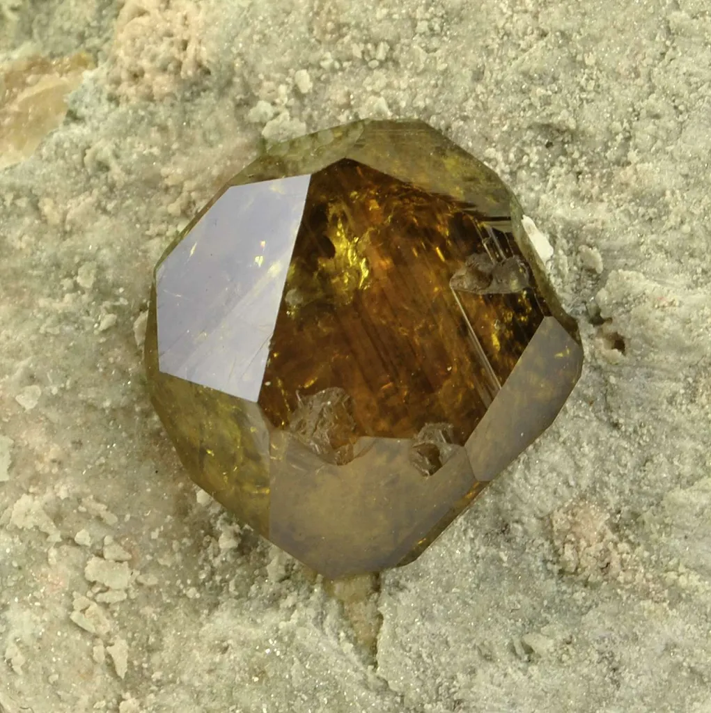 Andradite Var. Topazolite Garnet - image 2