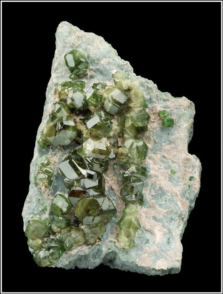 Andradite (variety Demantoid) image