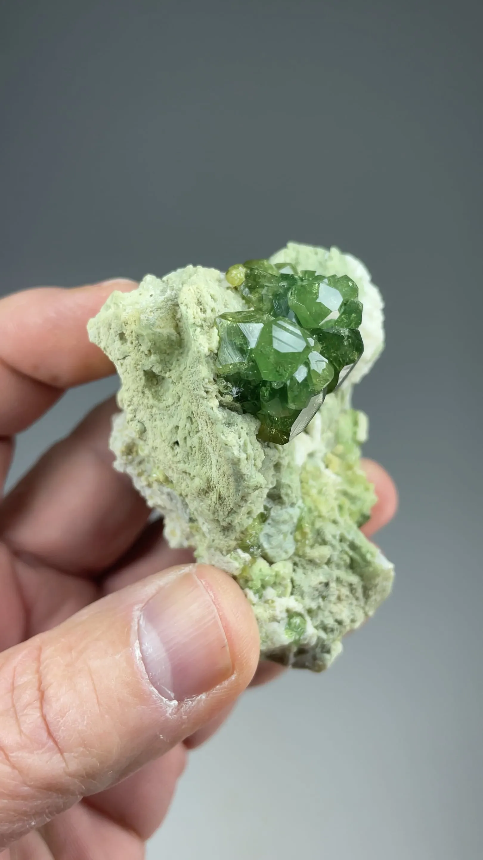 Andradite with Calcite - image 2