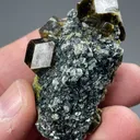 Andradite with Clinochlore - image 2