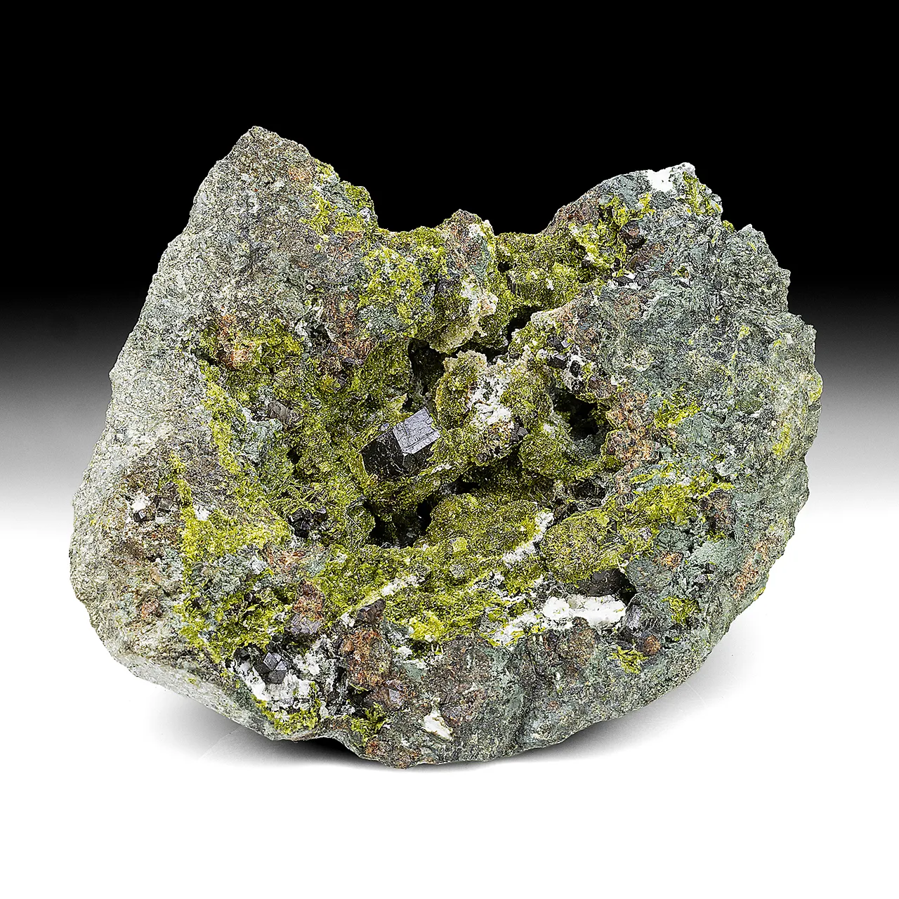 Andradite with Clinozoisite-Epidote - image 1