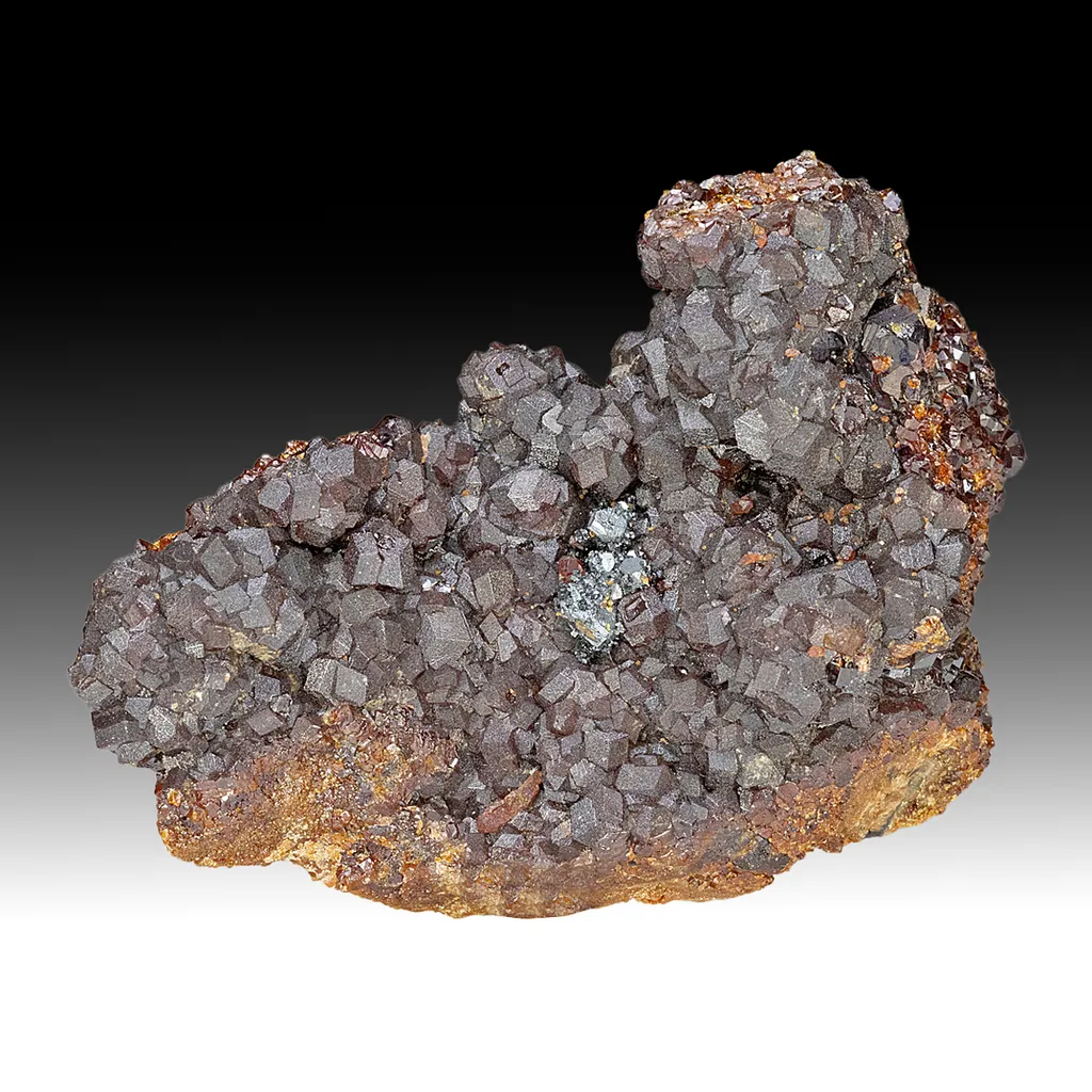 Andradite with Hematite image