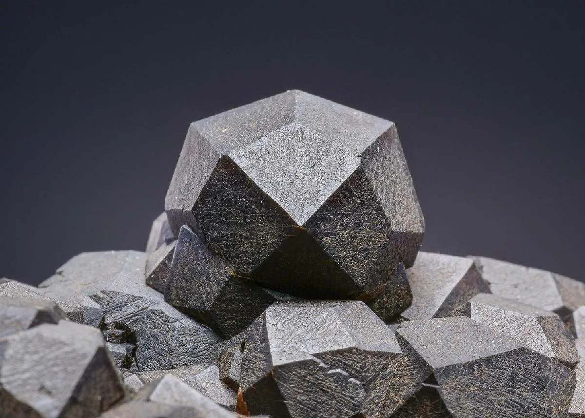 Andradite with Hematite - image 1