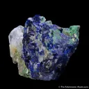 Anglesite, Azurite, and Arsentsumebite (TL) - image 2