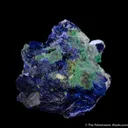 Anglesite, Azurite, and Arsentsumebite (TL) - image 3